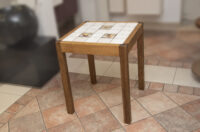 Стол со столешницей из плитки - модель 1 композиция 3 декора