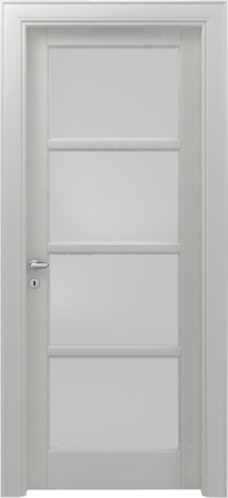 Дверь 4/v белый дуб коллекция 110 e lode фабрики Garofoli