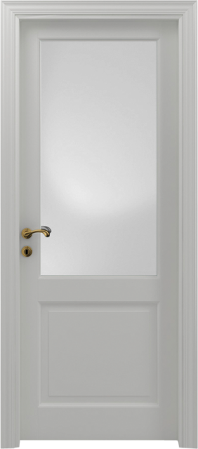 Дверь 1/B/1/V, цвет белый коллекция CLASSICA