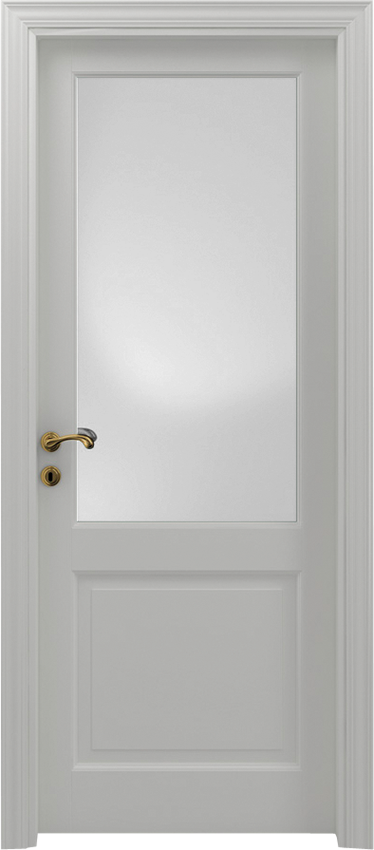 Дверь 1/B/1/V, цвет белый коллекция CLASSICA