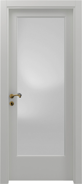 Дверь 1/V, цвет белый коллекция CLASSICA