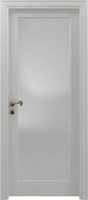 Дверь 1/V/G, цвет белый коллекция CLASSICA