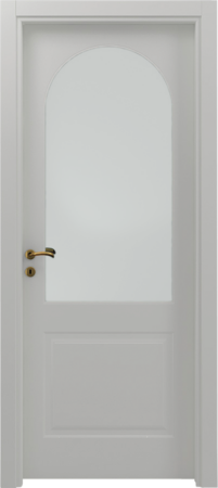 Дверь MALVA 1/B/1/V/A ,белый коллекция MIRABILIA фабрики Garofoli