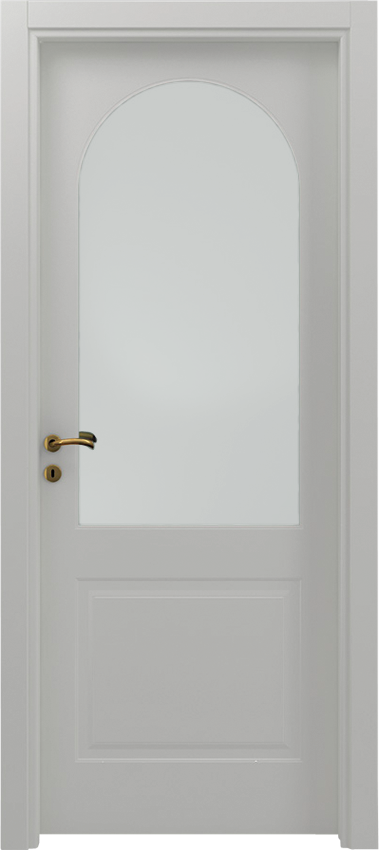 Дверь MALVA 1/B/1/V/A ,белый коллекция MIRABILIA фабрики Garofoli