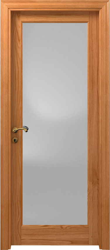 Дверь 1/V/G, цвет дуб натуральный коллекция CLASSICA